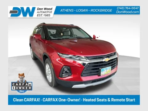 Red 2019 Chevrolet Blazer for sale in Athens, OH