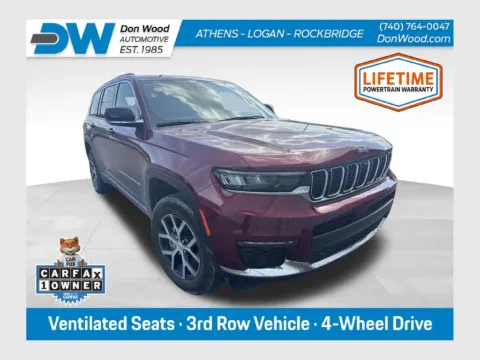 Red 2023 Jeep Grand Cherokee L Limited for sale in Athens, OH