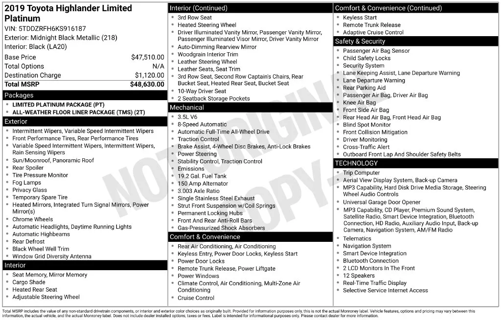 Toyota Highlander photo 6