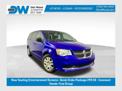 Blue 2019 Dodge Grand Caravan SE for sale in Athens, OH