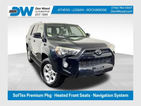 Black 2016 Toyota 4Runner SR5 Premium for sale in Athens, OH