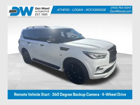 White 2018 INFINITI QX80 for sale in Athens, OH