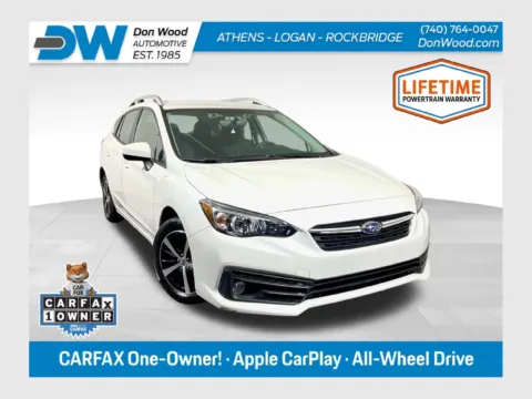 White 2023 Subaru Impreza Premium for sale in Athens, OH