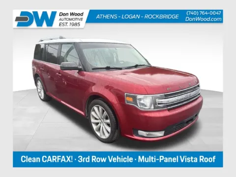Red 2014 Ford Flex SEL for sale in Athens, OH