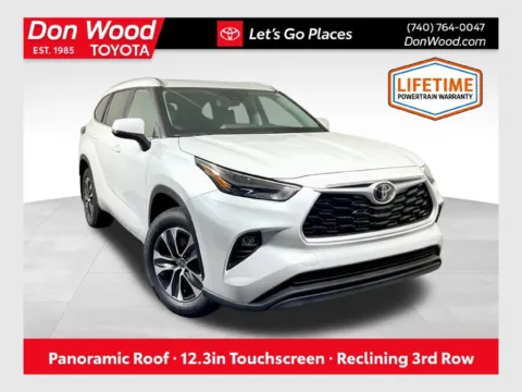 White 2026 Toyota Highlander XLE for sale in Athens, OH