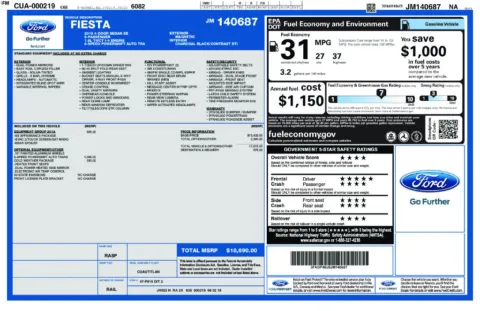 Photos of 2018 Ford Fiesta SE for sale in Athens, OH at Don Wood Toyota