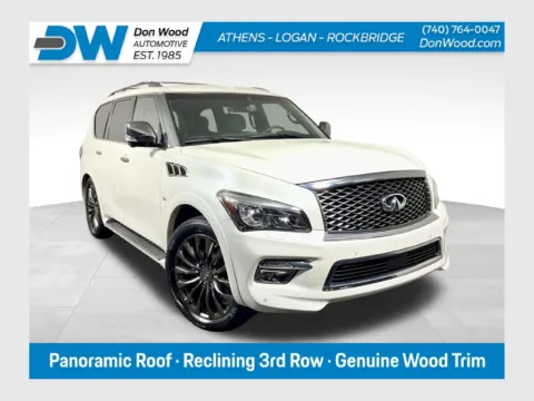 White 2017 INFINITI QX80 for sale in Athens, OH