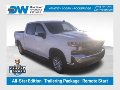 White 2019 Chevrolet Silverado 1500 LT for sale in Athens, OH