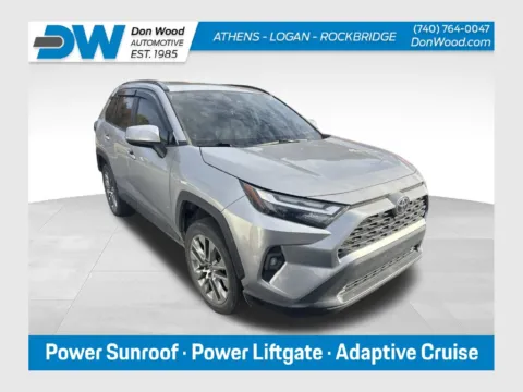 Silver 2022 Toyota RAV4 XLE Premium for sale in Athens, OH