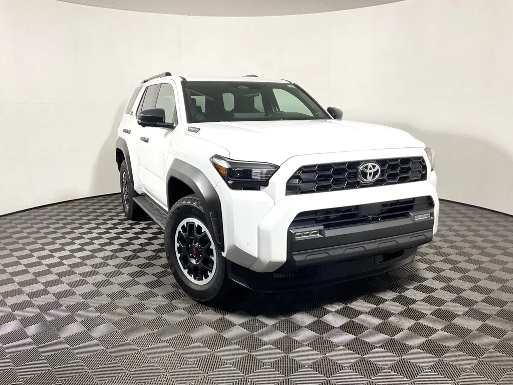 White 2025 Toyota 4Runner TRD Off-Road Premium for sale in Athens, OH