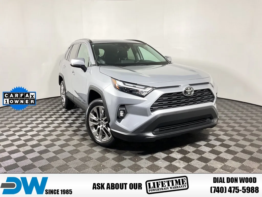 Silver 2022 Toyota RAV4 XLE Premium for sale in Athens, OH