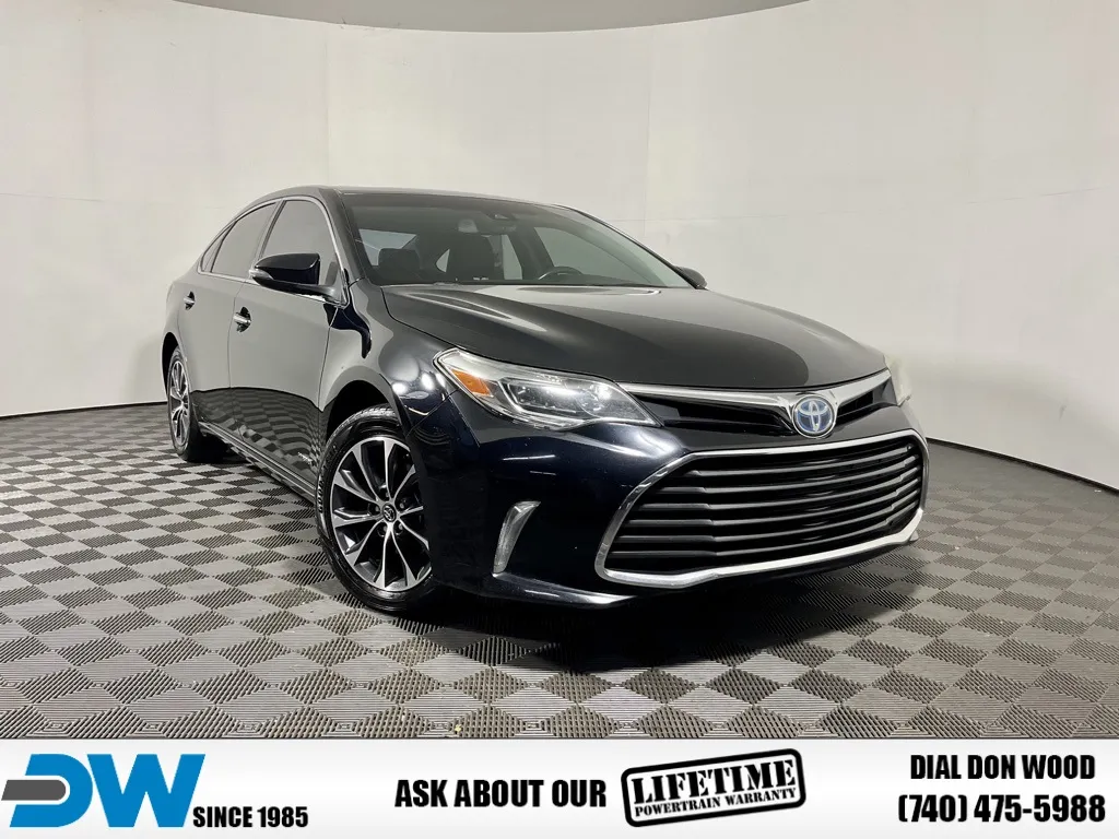 Black 2018 Toyota Avalon Hybrid XLE Premium for sale in Athens, OH