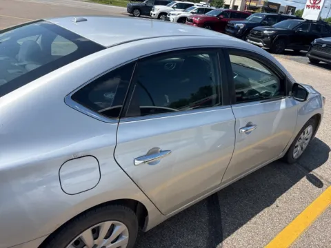 Silver 2017 Nissan Sentra SV for sale in Athens, OH