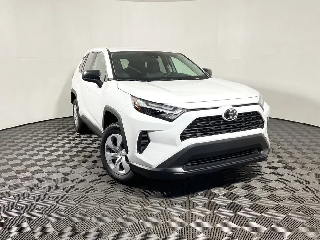 White 2025 Toyota RAV4 LE for sale in Athens, OH
