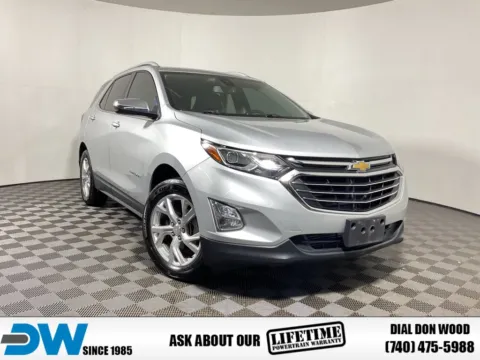 Silver 2018 Chevrolet Equinox Premier for sale in Athens, OH