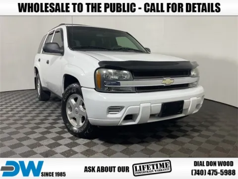 White 2002 Chevrolet TrailBlazer LS for sale in Athens, OH