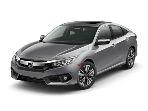 Red 2016 Honda Civic EX-L for sale in Athens, OH