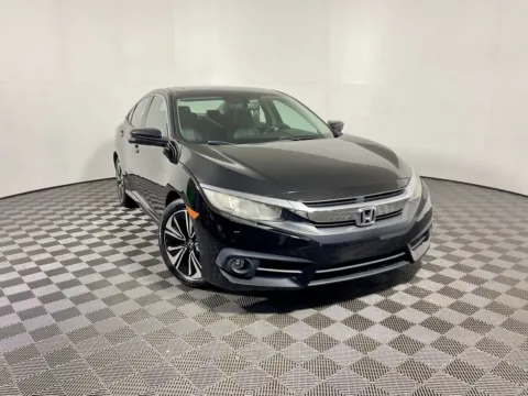 Black 2016 Honda Civic EX-L for sale in Athens, OH