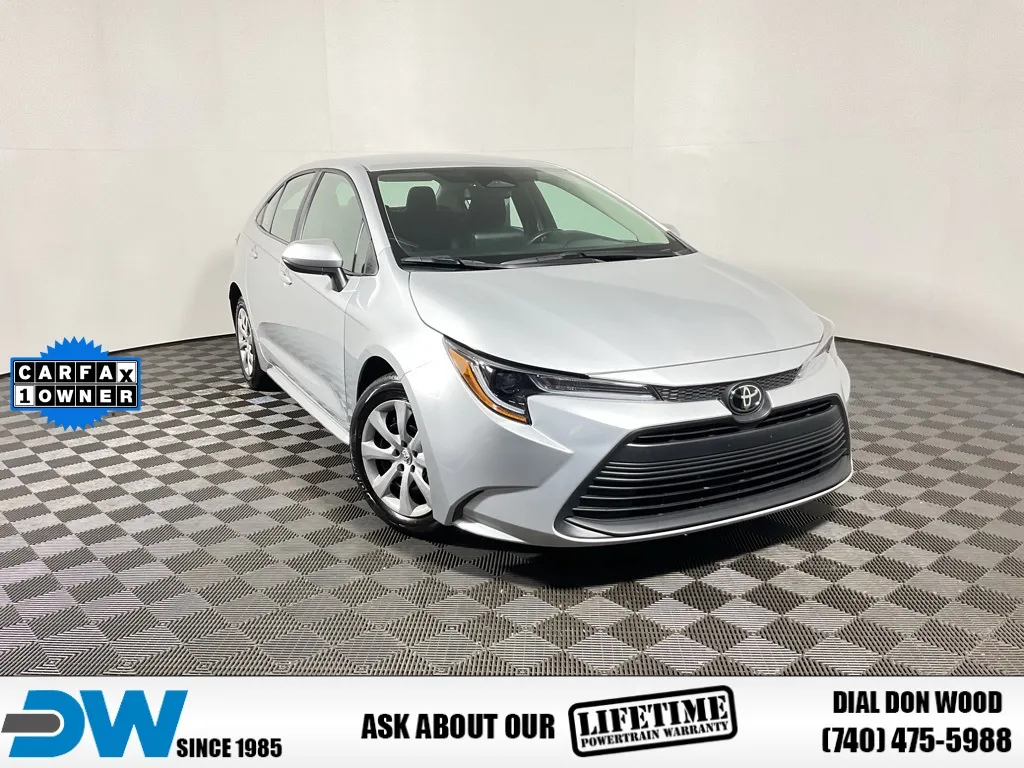 Silver 2024 Toyota Corolla LE for sale in Athens, OH