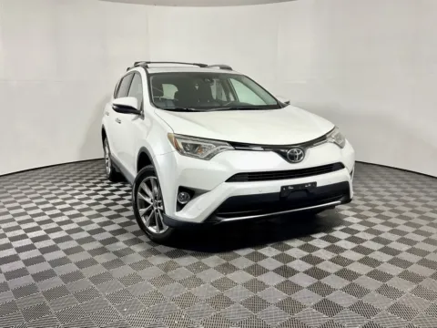 White 2017 Toyota RAV4 Limited for sale in Athens, OH