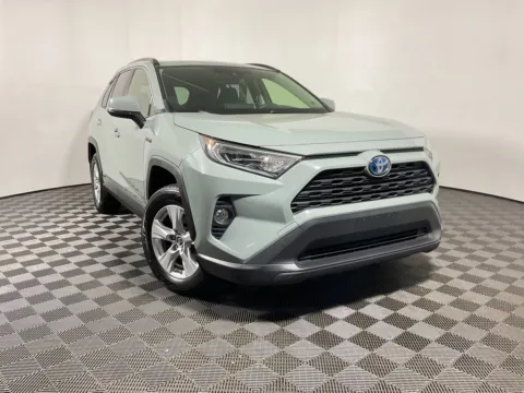 Gray 2019 Toyota RAV4 Hybrid XLE for sale in Athens, OH