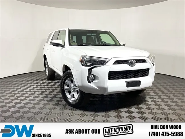 White 2017 Toyota 4Runner SR5 for sale in Athens, OH
