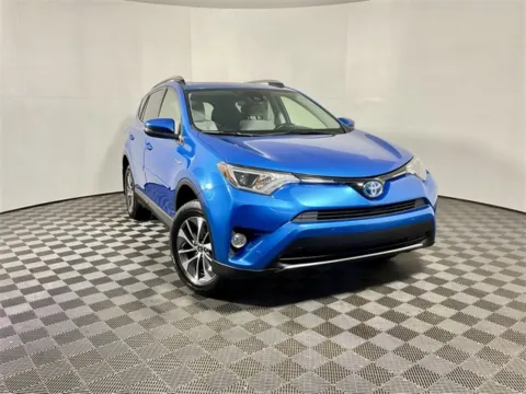 Blue 2017 Toyota RAV4 Hybrid XLE for sale in Athens, OH