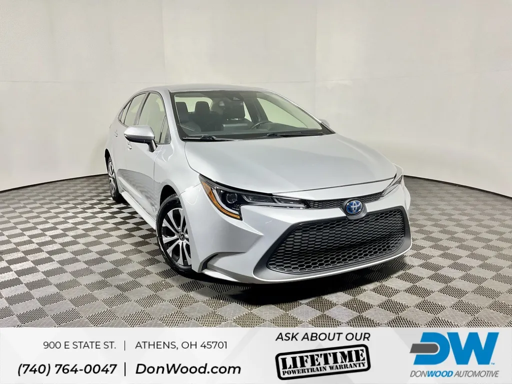 Silver 2022 Toyota Corolla Hybrid LE for sale in Athens, OH