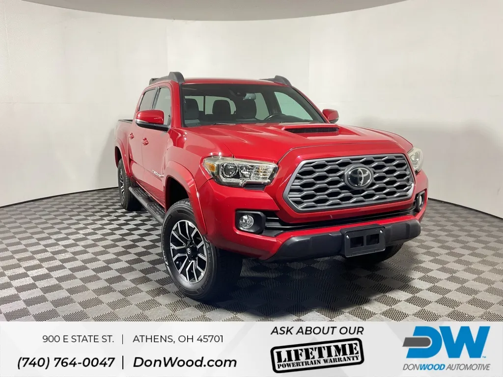 Red 2021 Toyota Tacoma TRD Sport for sale in Athens, OH