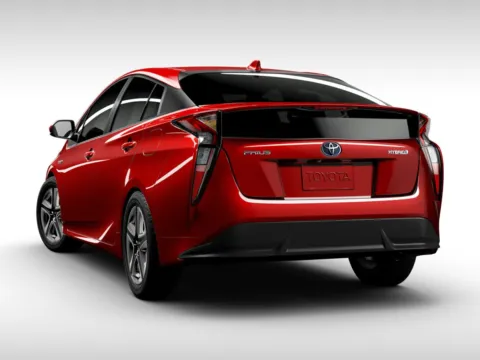 Red 2016 Toyota Prius Four for sale in Athens, OH