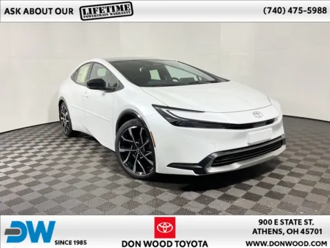 White 2025 Toyota Prius Plug-in Limited Premium for sale in Athens, OH