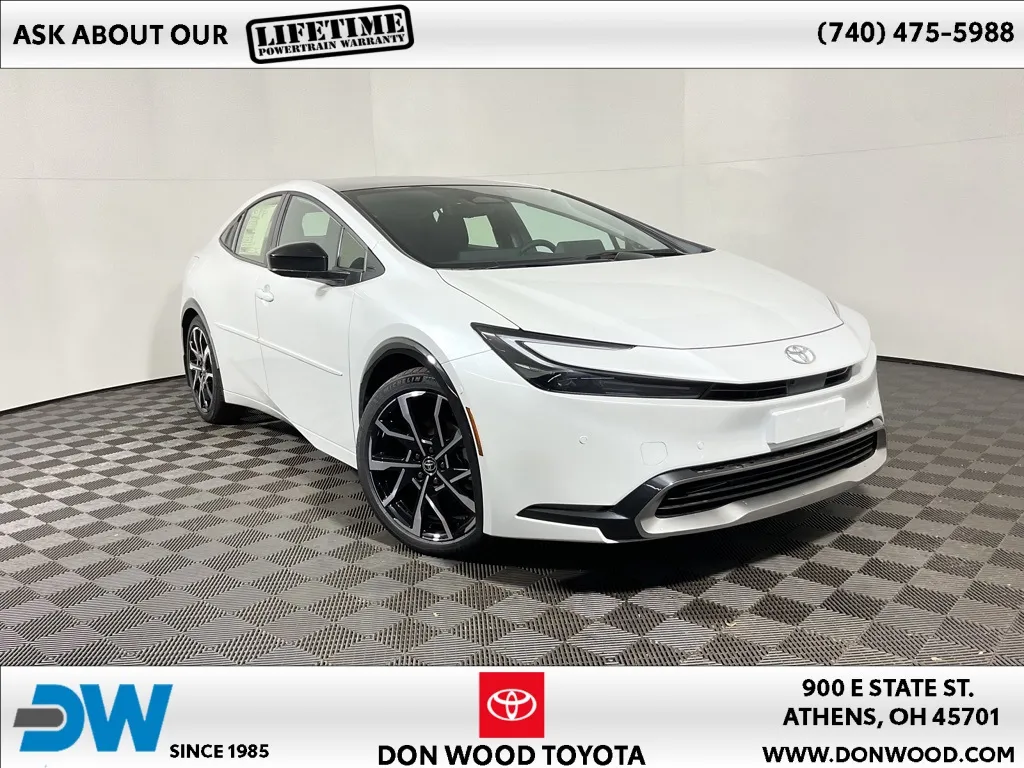 White 2025 Toyota Prius Plug-in Limited Premium for sale in Athens, OH