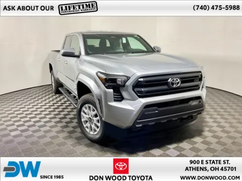 Silver 2025 Toyota Tacoma SR5 for sale in Athens, OH