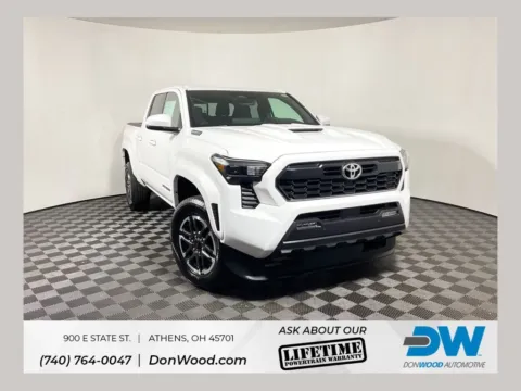 White 2025 Toyota Tacoma Hybrid TRD Sport for sale in Athens, OH