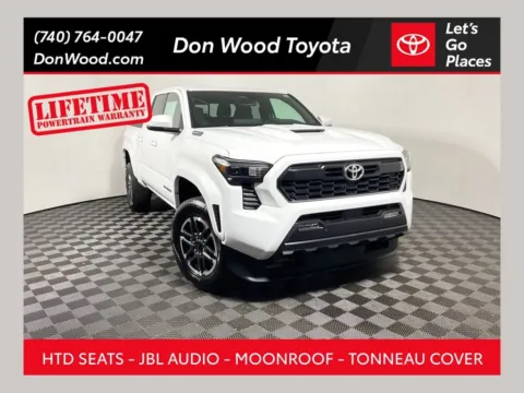 White 2025 Toyota Tacoma Hybrid TRD Sport for sale in Athens, OH
