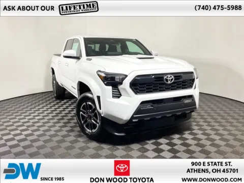 White 2025 Toyota Tacoma Hybrid TRD Sport for sale in Athens, OH