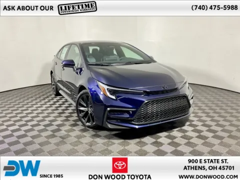 Blue 2025 Toyota Corolla SE for sale in Athens, OH