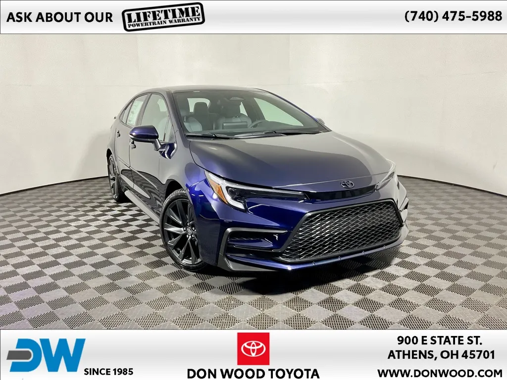Blue 2025 Toyota Corolla SE for sale in Athens, OH