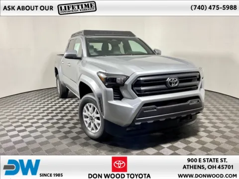 Silver 2025 Toyota Tacoma SR5 for sale in Athens, OH