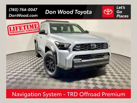 Silver 2025 Toyota 4Runner TRD Off-Road Premium for sale in Athens, OH