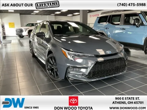 Gray 2025 Toyota Corolla Hybrid SE for sale in Athens, OH