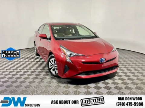 Red 2017 Toyota Prius Two for sale in Athens, OH