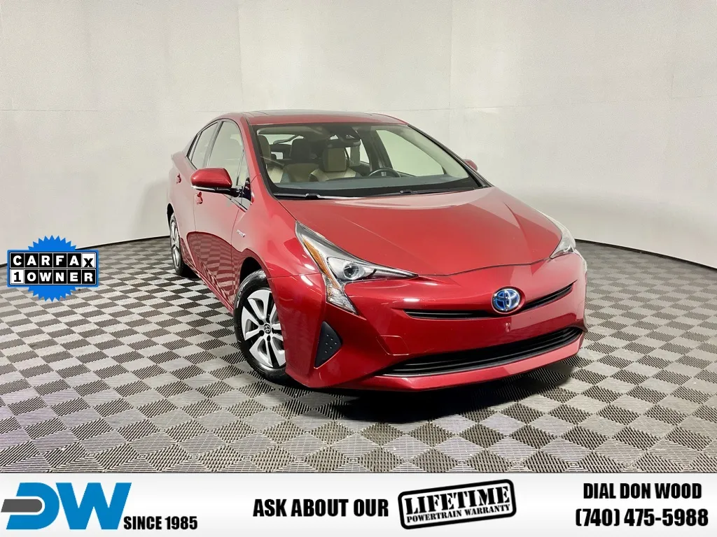 Red 2017 Toyota Prius Two for sale in Athens, OH