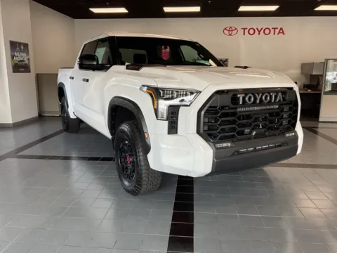 White 2025 Toyota Tundra Hybrid TRD Pro for sale in Athens, OH