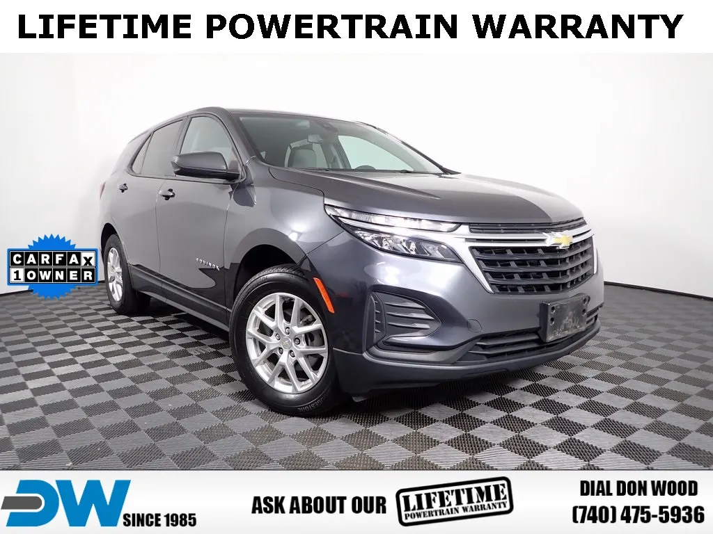 Gray 2022 Chevrolet Equinox LS for sale in Athens, OH