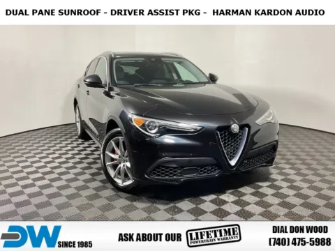 Black 2018 Alfa Romeo Stelvio Ti for sale in Athens, OH