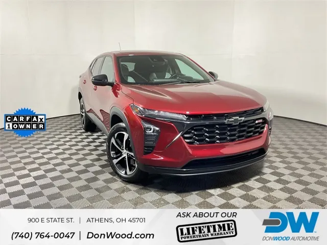 Red 2024 Chevrolet Trax 1RS for sale in Athens, OH