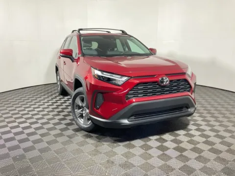 Red 2025 Toyota RAV4 XLE for sale in Athens, OH