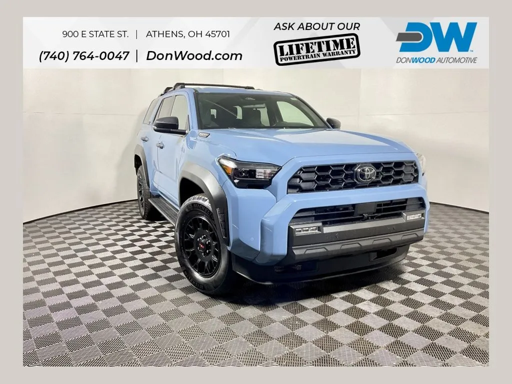 Blue 2025 Toyota 4Runner i-FORCE MAX Hybrid TRD Off Road for sale in Athens, OH