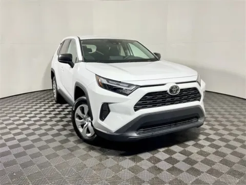 White 2023 Toyota RAV4 LE for sale in Athens, OH